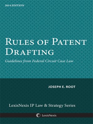 cover image of Rules of Patent Drafting